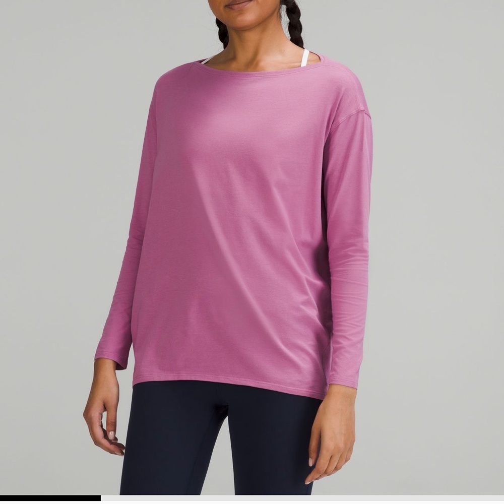 Lululemon Back in Action long sleeve shirt